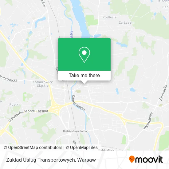 Карта Zaklad Uslug Transportowych