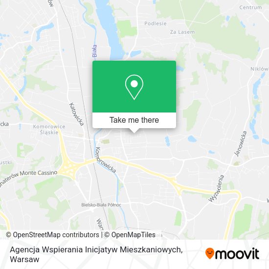 Agencja Wspierania Inicjatyw Mieszkaniowych map