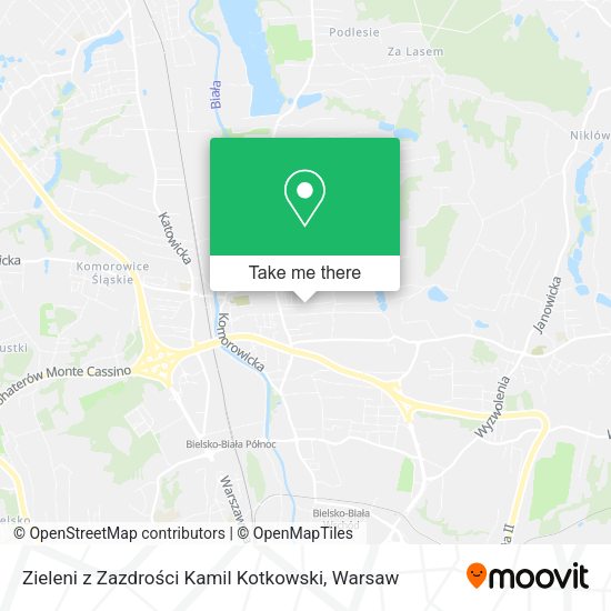 Zieleni z Zazdrości Kamil Kotkowski map