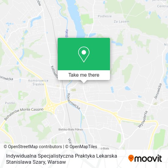 Карта Indywidualna Specjalistyczna Praktyka Lekarska Stanislawa Szary