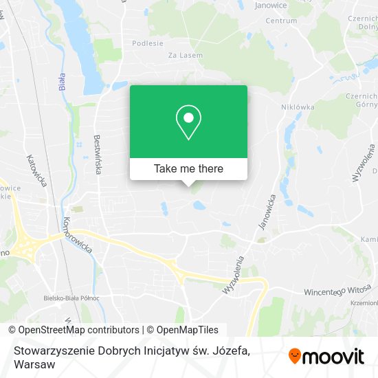 Stowarzyszenie Dobrych Inicjatyw św. Józefa map