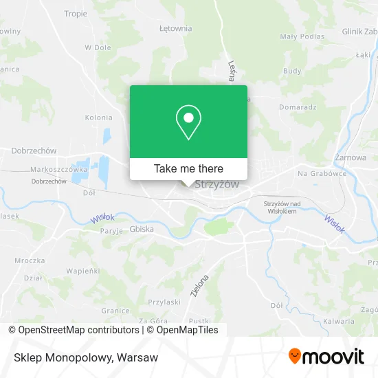 Карта Sklep Monopolowy