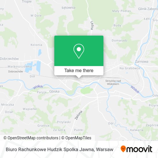 Biuro Rachunkowe Hudzik Spolka Jawna map