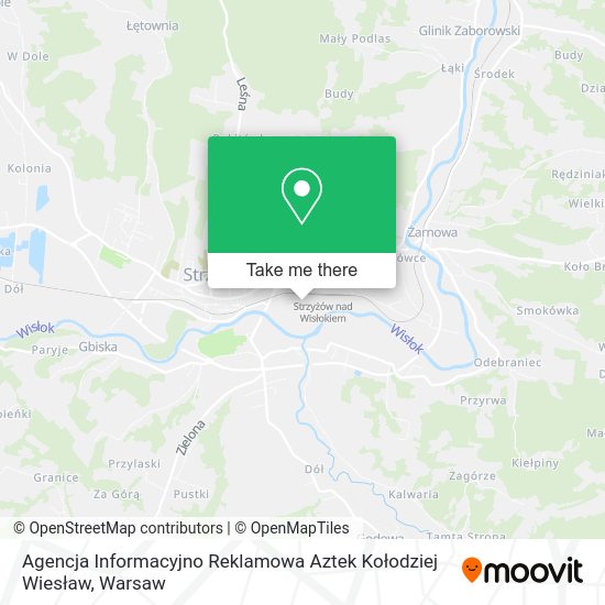 Agencja Informacyjno Reklamowa Aztek Kołodziej Wiesław map