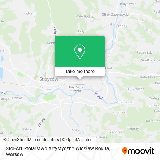 Stol-Art Stolarstwo Artystyczne Wiesław Rokita map