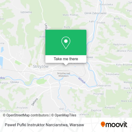 Paweł Pufki Instruktor Narciarstwa map