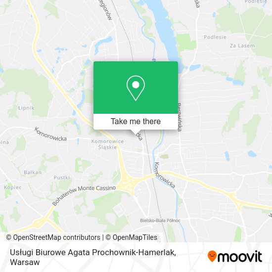 Usługi Biurowe Agata Prochownik-Hamerlak map