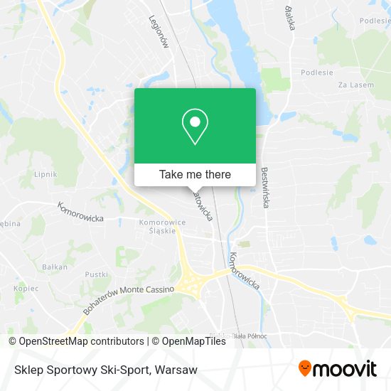 Sklep Sportowy Ski-Sport map