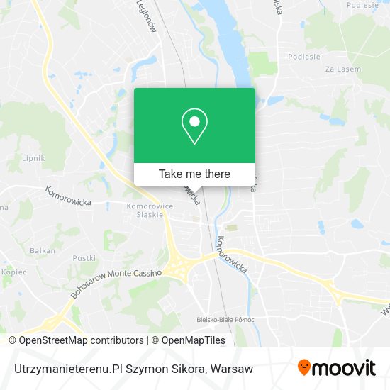 Utrzymanieterenu.Pl Szymon Sikora map