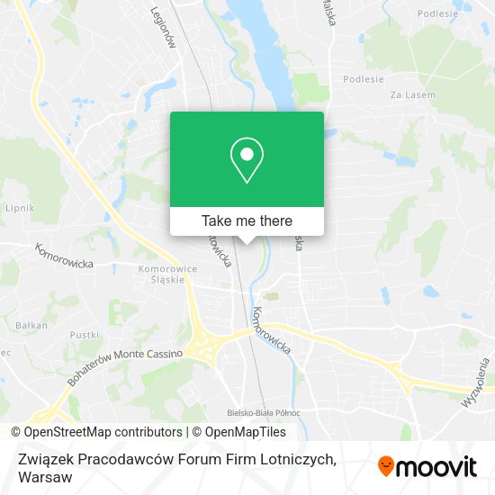 Związek Pracodawców Forum Firm Lotniczych map