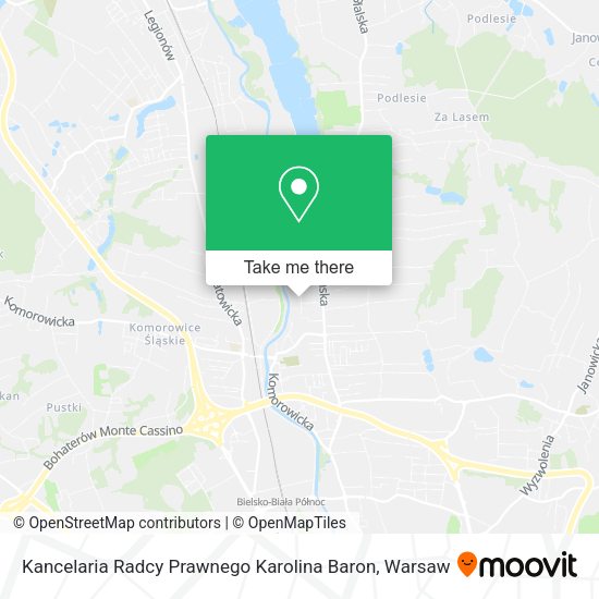 Kancelaria Radcy Prawnego Karolina Baron map