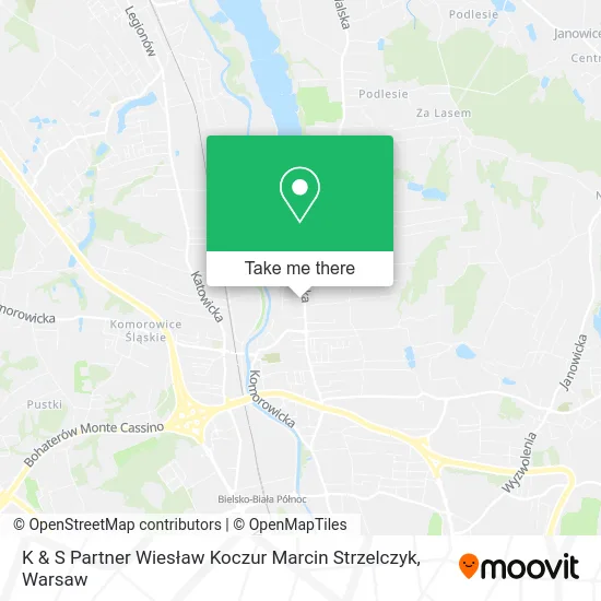 Карта K & S Partner Wiesław Koczur Marcin Strzelczyk