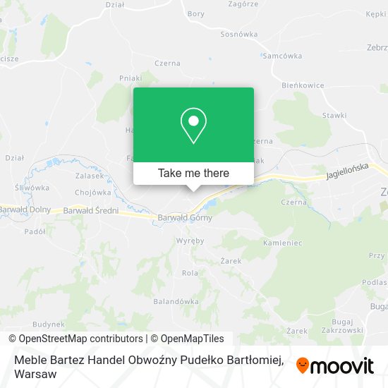 Meble Bartez Handel Obwoźny Pudełko Bartłomiej map