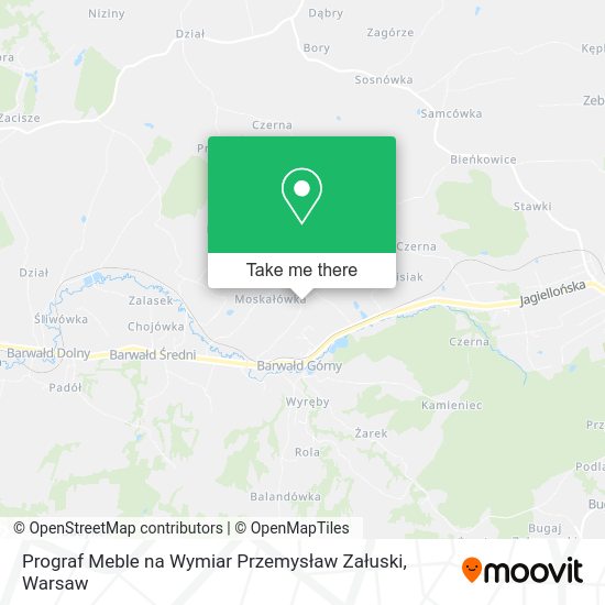 Prograf Meble na Wymiar Przemysław Załuski map