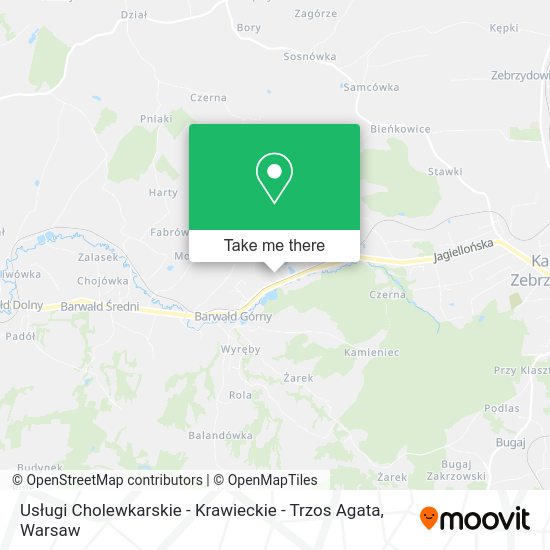 Usługi Cholewkarskie - Krawieckie - Trzos Agata map