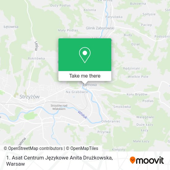 1. Asat Centrum Językowe Anita Drużkowska map