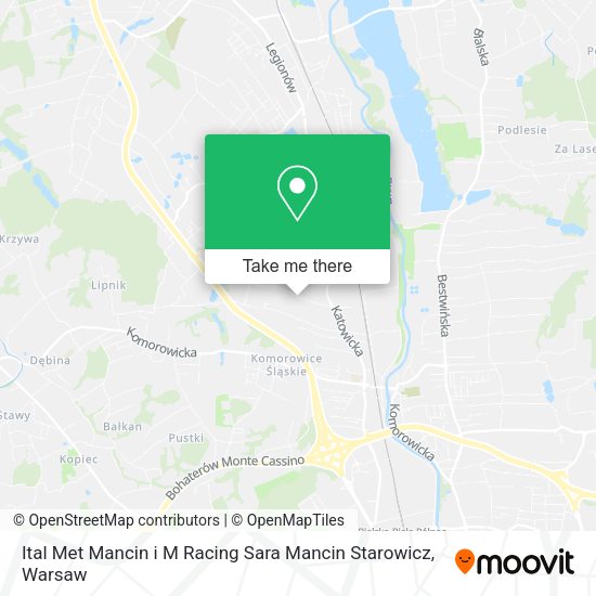 Ital Met Mancin i M Racing Sara Mancin Starowicz map