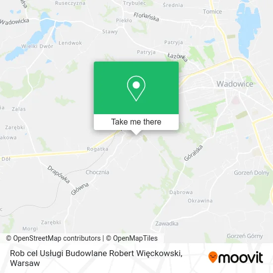 Rob cel Usługi Budowlane Robert Więckowski map
