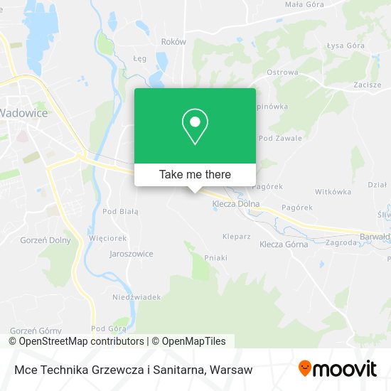 Mce Technika Grzewcza i Sanitarna map