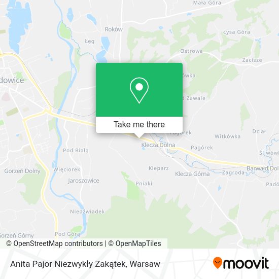 Anita Pajor Niezwykły Zakątek map