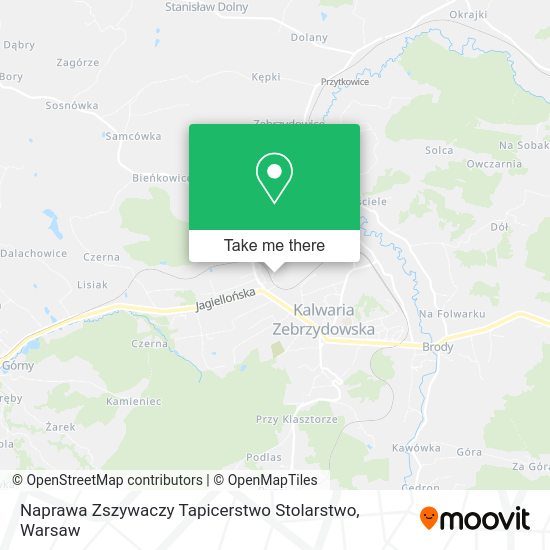 Карта Naprawa Zszywaczy Tapicerstwo Stolarstwo