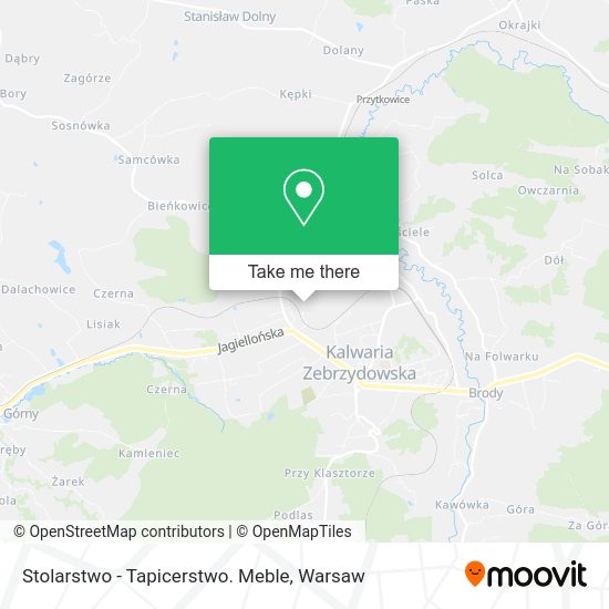 Stolarstwo - Tapicerstwo. Meble map