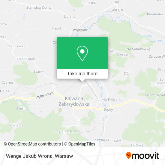 Wenge Jakub Wrona map