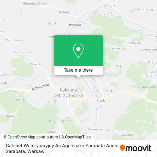 Gabinet Weterynaryjny As Agnieszka Sarapata Aneta Sarapata map