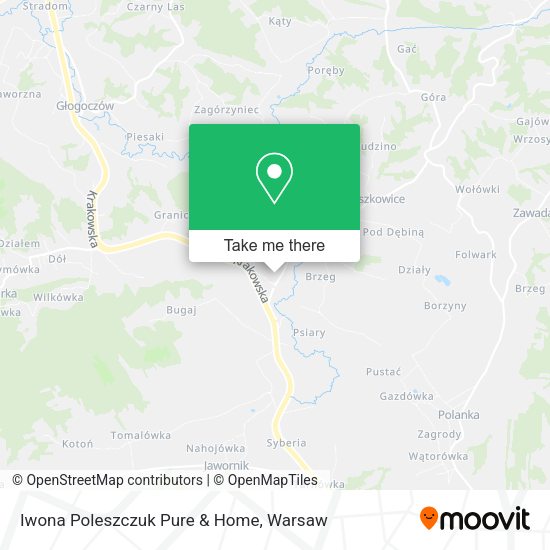 Iwona Poleszczuk Pure & Home map