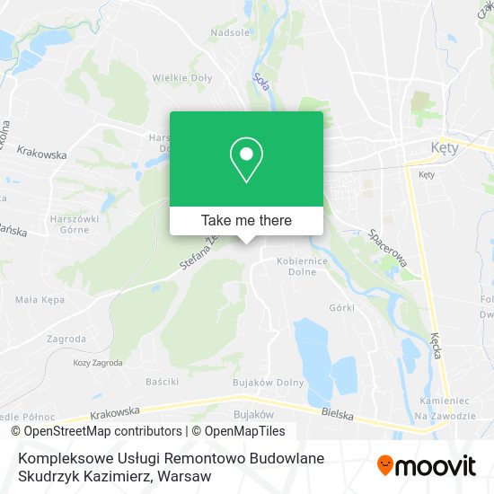 Kompleksowe Usługi Remontowo Budowlane Skudrzyk Kazimierz map