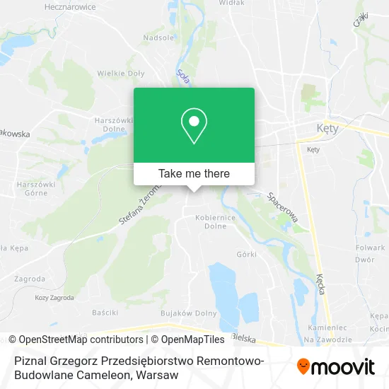 Карта Piznal Grzegorz Przedsiębiorstwo Remontowo-Budowlane Cameleon