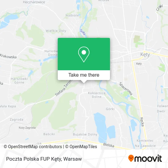 Карта Poczta Polska FUP Kęty