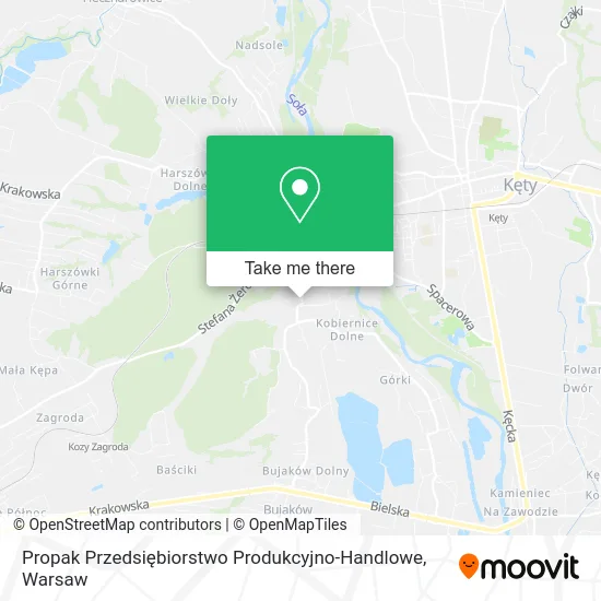 Карта Propak Przedsiębiorstwo Produkcyjno-Handlowe