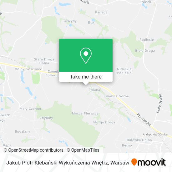 Jakub Piotr Klebański Wykończenia Wnętrz map