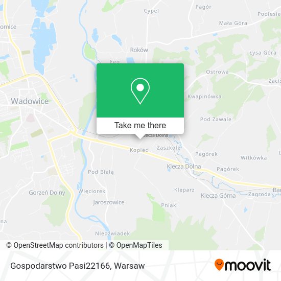 Gospodarstwo Pasi22166 map