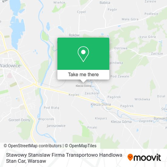 Stawowy Stanislaw Firma Transportowo Handlowa Stan Car map