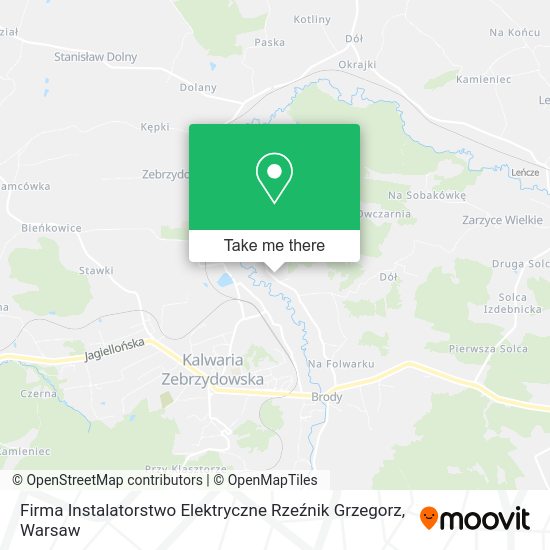 Firma Instalatorstwo Elektryczne Rzeźnik Grzegorz map