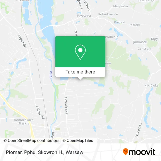 Карта Piomar. Pphu. Skowron H.