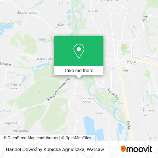 Карта Handel Obwoźny Kubicka Agnieszka