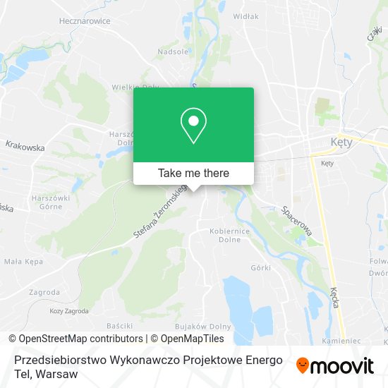 Карта Przedsiebiorstwo Wykonawczo Projektowe Energo Tel