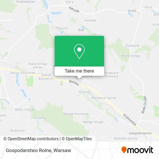 Gospodarstwo Rolne map