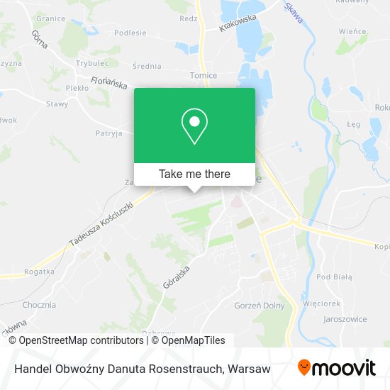 Handel Obwoźny Danuta Rosenstrauch map