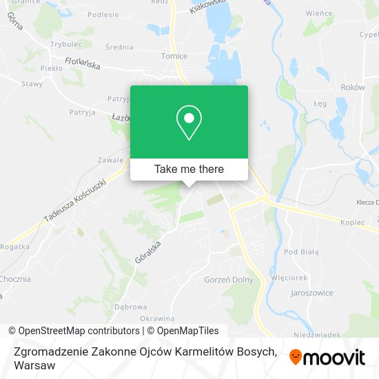 Zgromadzenie Zakonne Ojców Karmelitów Bosych map