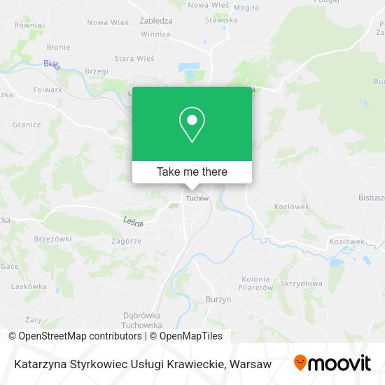 Katarzyna Styrkowiec Usługi Krawieckie map