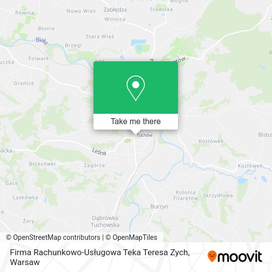 Firma Rachunkowo-Usługowa Teka Teresa Zych map