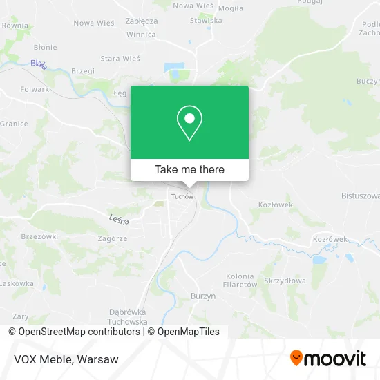 Карта VOX Meble