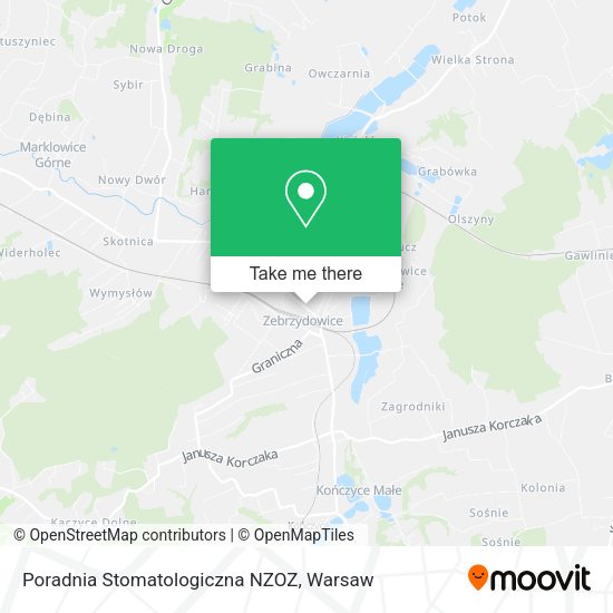 Poradnia Stomatologiczna NZOZ map