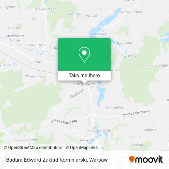 Badura Edward Zaklad Kominiarski map