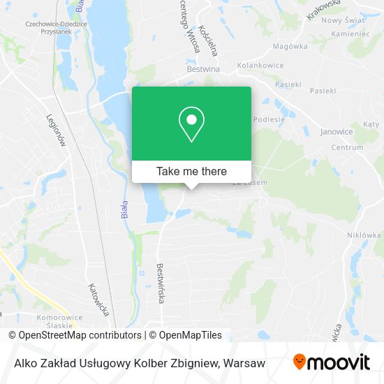 Alko Zakład Usługowy Kolber Zbigniew map