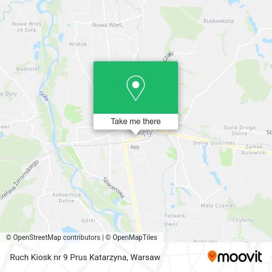 Карта Ruch Kiosk nr 9 Prus Katarzyna